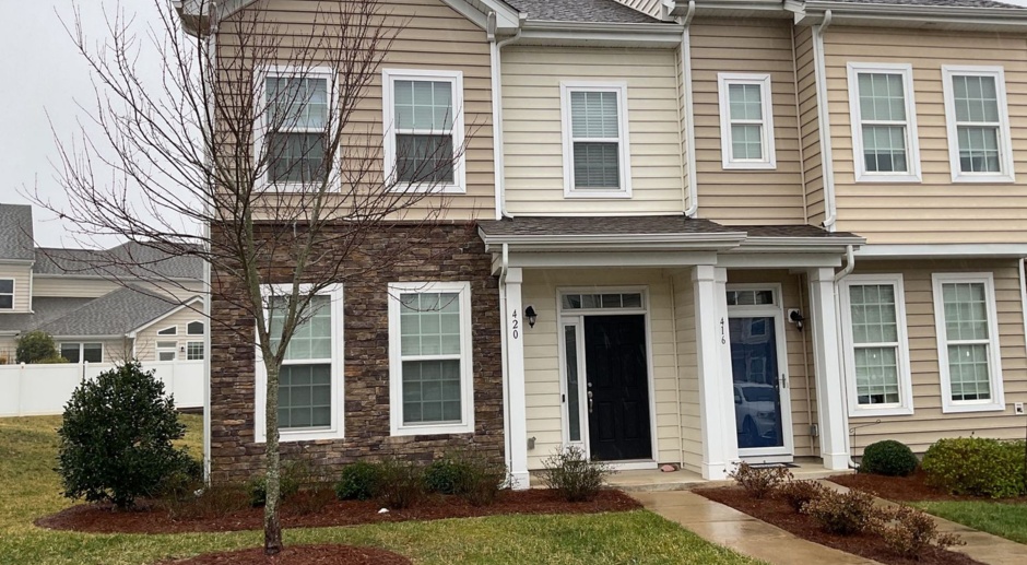Available Now!! Three Bedroom Townhome in Waters Edge!! 