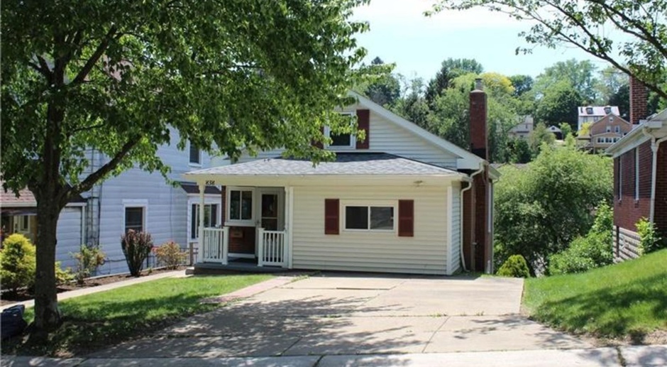 2 Bed/2 Bath Cottage in the Mt Lebanon School District-Available Immediately!
