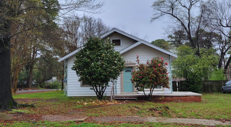 Charming 3 bedroom/1 bath home with high ceilings and spacious bedrooms!