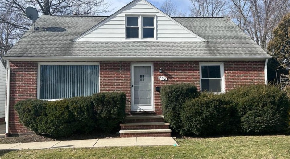 3 bedroom 1.5 bath house in the heart of South Euclid!