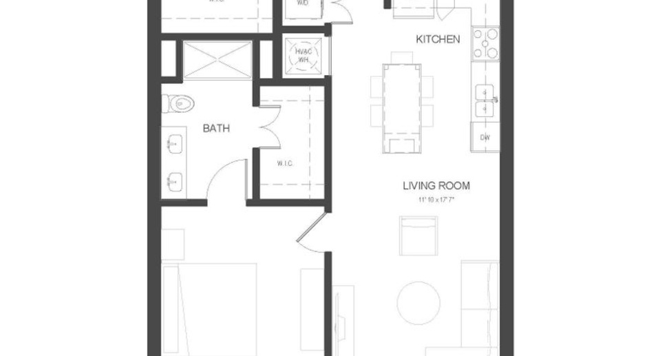 142 Social: Luxury 1 & 2 bedroom apartments with private outdoor space and covered, secured parking.