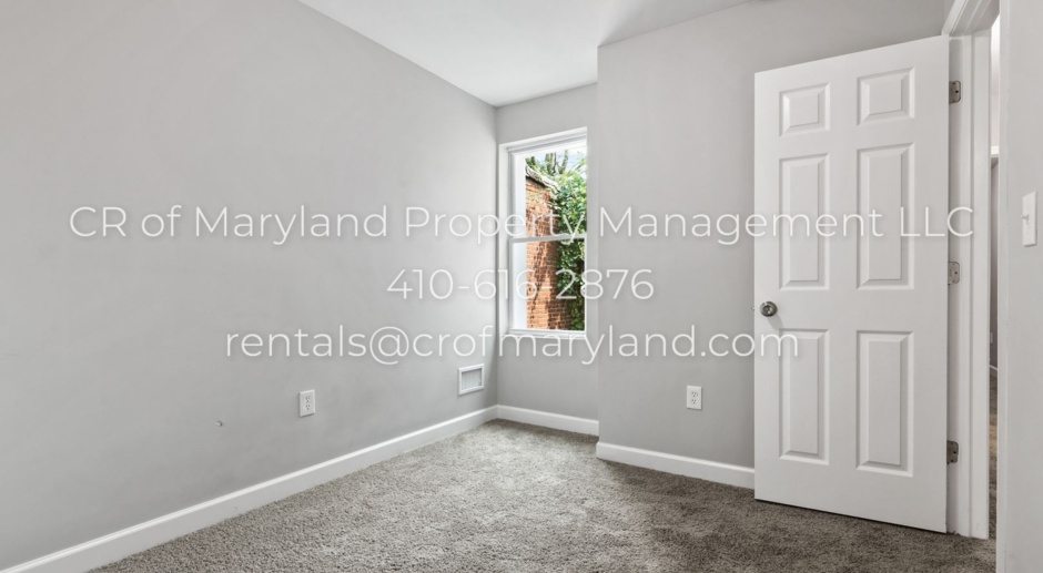 Welcome home to this newly renovated gem in Baltimore City! $1000 off move in special 