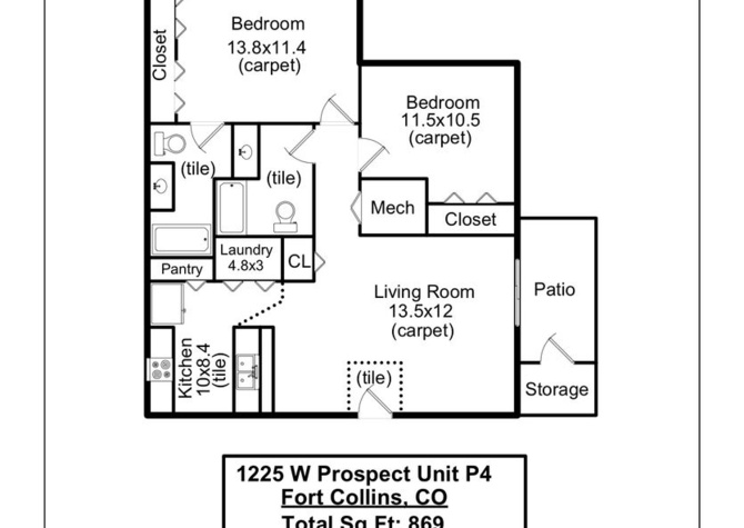 Apartments Near 1225 W Prospect P4