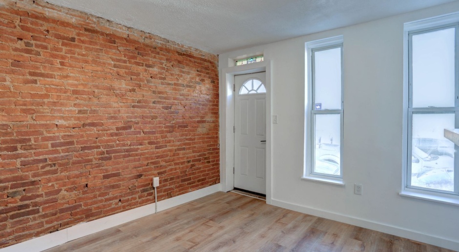 2BR/1BA in the Heart of Historic Pigtown