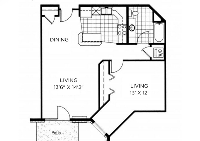Apartments Near 1 Bedroom Apartment Available!