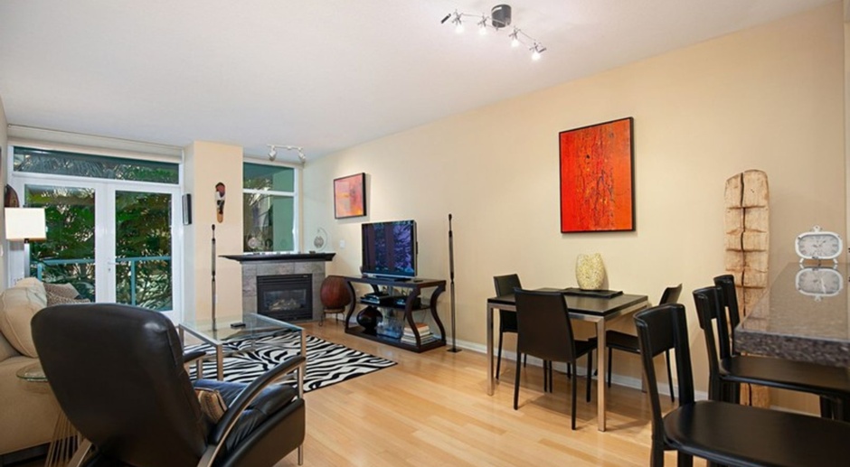 Fully Furnished 1 bedroom, 1 bath located in The Discovery Building!