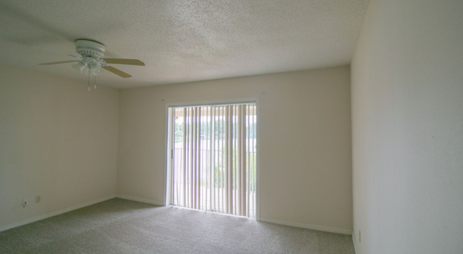 Two bedroom townhome available with beautiful sunrises and sunsets off of Lake Howell 