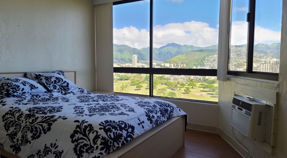 2 bedroom FULLY FURNISHED Condo with Parking in Waikiki