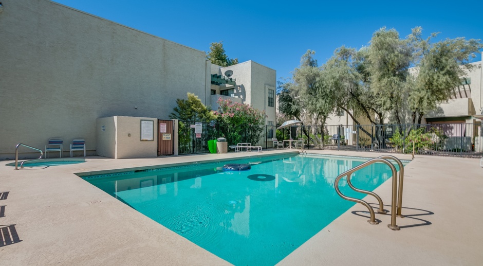Gorgeous Furnished Remodeled 2 Bedroom + 2 Bathroom + 2 Parking Spaces + Community Pool/Spa Condo in La Casa De La Fuente in Scottsdale