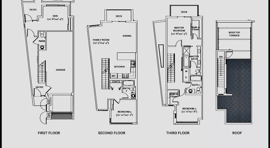 3 Bedroom + Bonus room/3.5 Bathroom Townhome | AMSI | Alexandr Metlinski
