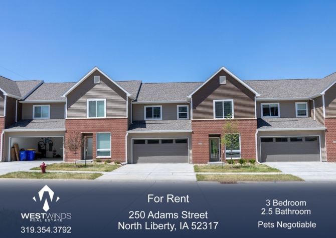 Houses Near $2,100 | 3 Bedroom, 2.5 Bathroom Townhome | Pet Friendly | Available for August 1st, 2024 move in!
