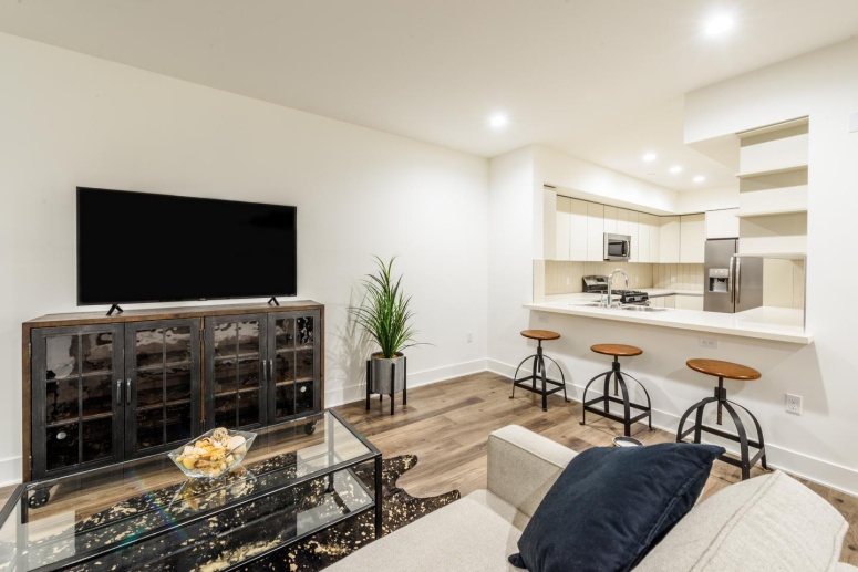 Private Rooms in Sleek Sawtelle Apartment with Rooftop Lounge