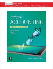 Horngren's Accounting: The Managerial Chapters