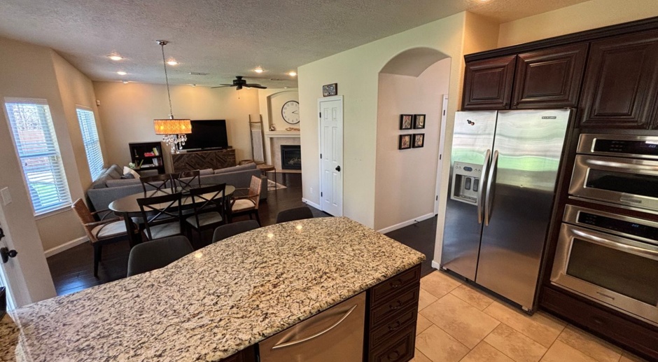 Stunning Upgrades! 4 bed 3 bath home. FULLY FURNISHED! 