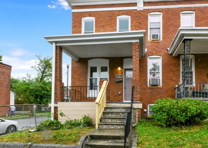 Houses Near End of Group- East Baltimore- Available Now!