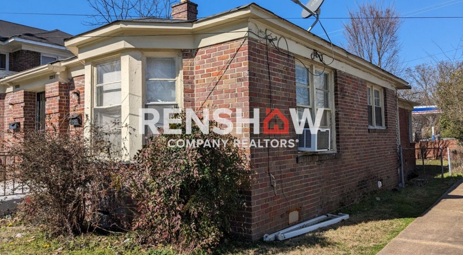 Renovated 1/1 Duplex Now Available - Corner of East Parkway & North Parkway!