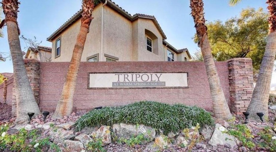 Spacious 2 Bed 2 Bath with Attached Car Garage at Tripoly!