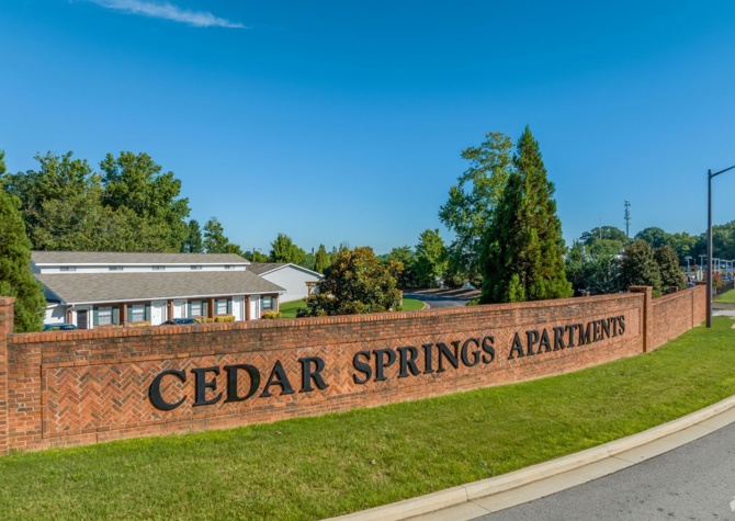 Apartments Near Cedar Springs Apartments