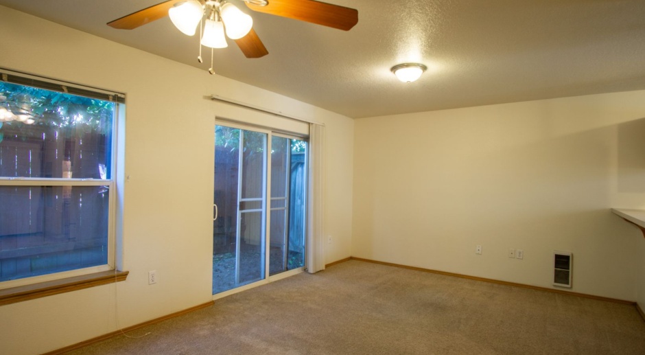 Sweet Garden Level Studio in Ideal Location with a Private Patio