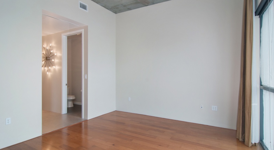 Large Corner 2 bedroom at M2i in Downtown San Diego!